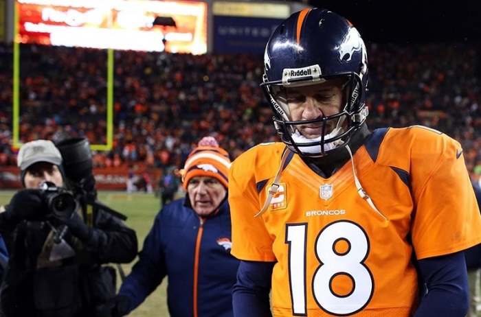 Peyton Manning - Sad Face - Superbowl - Denver Broncos