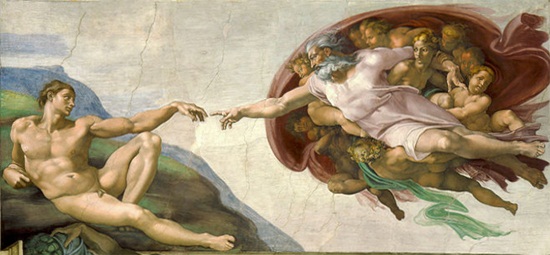 Creation of Adam, Michelangelo, Sistene Chapel